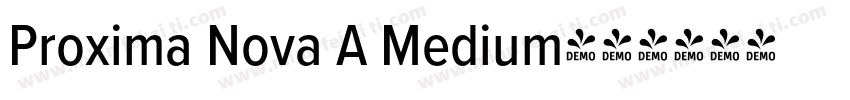 Proxima Nova A Medium字体转换